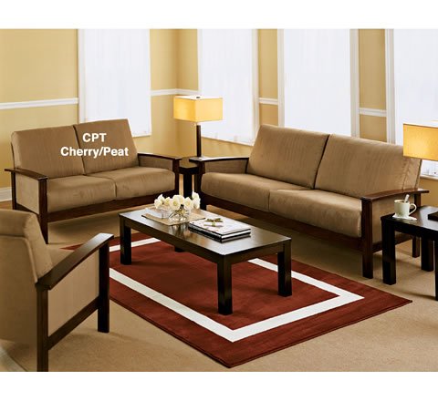 Dumont 5-Piece Furniture Set (DARK CHERRY/PEAT)