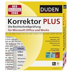 Duden Korrektor PLUS Die Rechtschreibprüfung für Microsoft Office und Works Version 3.51