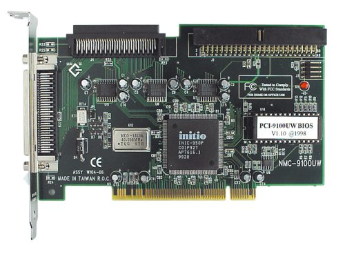 Festplatten: SCSI UW Controller mit BIOS, PCI