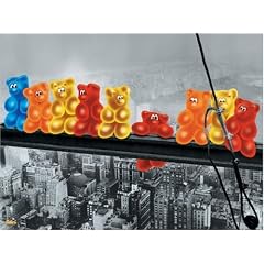 Gelini Pachisi - Gummibärchen beim Lunch, 1000 Teile Puzzle