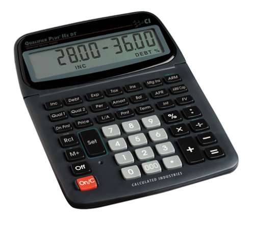 Calculated Industries 43285 Qualifier Plus IIX DT Desktop Model