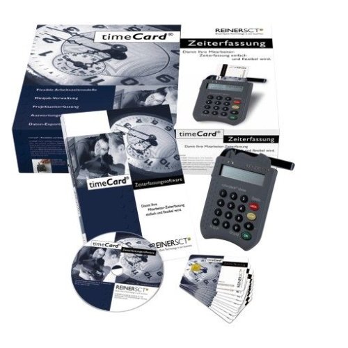 TV Ger&auml;te: timeCard premium Paket Zeiterfassung