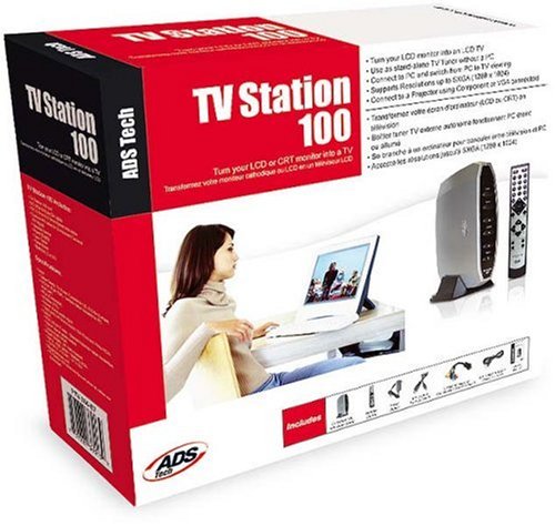 Elektronik und Foto: ADS TV Station 100 Standalone TV-Tuner Fernbedienung