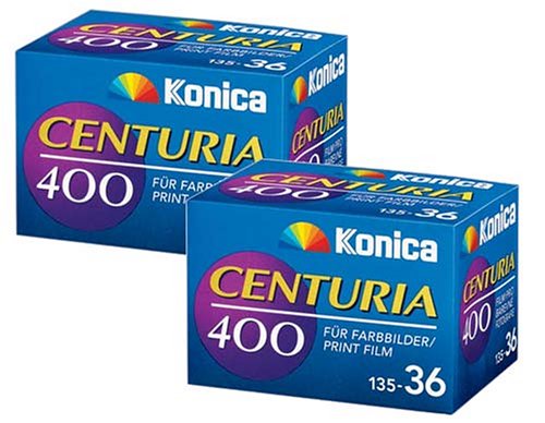Kompaktanlagen: Konica Centuria 400 Farbfilm (� 36 Bilder) 2er Pack