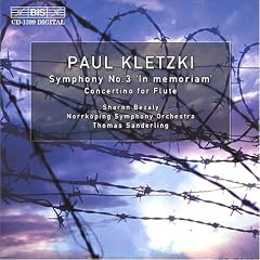 Paul Kletzki: Symphony No. 3; Concertino for flute