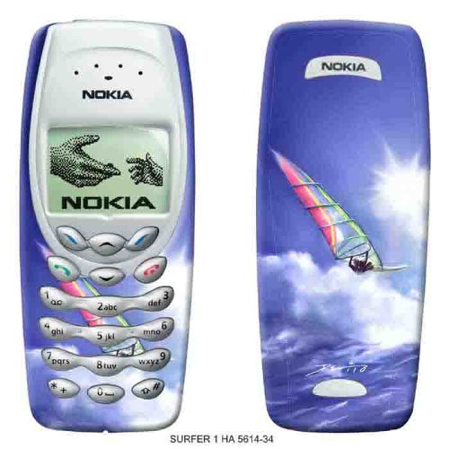 Festplatten: SBM Original NOKIA 3410 Airbrush Geh�use Motiv: Windsurfer