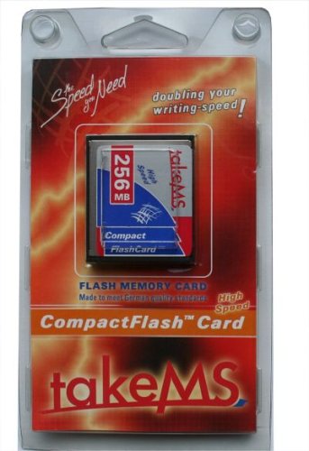 Heimkinosysteme: HighSpeed-CompactFlash-Card 256MB (Typ1) (40x) takeMS Retail