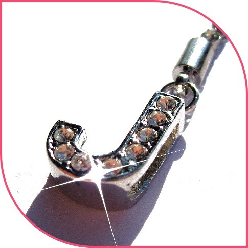 MP3 Player: MOSCH Handyschmuck Monogramm J