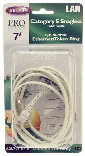 Kamerazubeh&ouml;r: Belkin A3L791-07-S Patchkabel Kat5e UTP grau 2.1 m