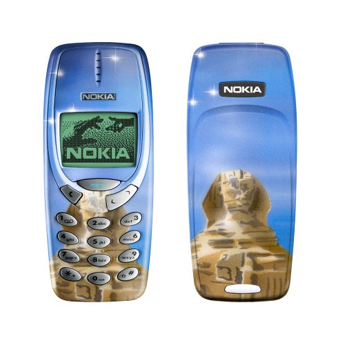 Festplatten: SBM Original NOKIA 3310/3330 Airbrush Geh�use Motiv: Sphinx