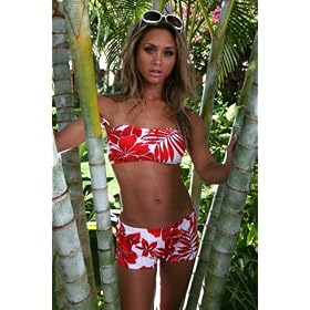 Womens Blue Sky Swimwear 'Bettie' Bikini Tube Top: Swimsuit Top Only