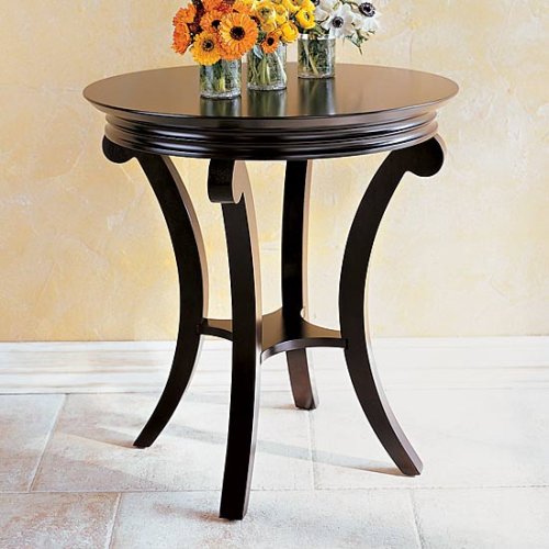 D'Orsay End Table - Espresso