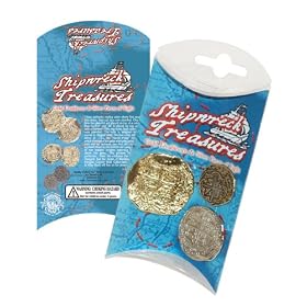Pirate Shipwreck Treasures Coin Peg Pack Pirate Shipwreck Treasures Coin Peg Pack