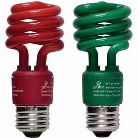 2-Pack Globe 13-Watt Ultra-Mini Compact Fluorescent Spiral Bulb $2.83