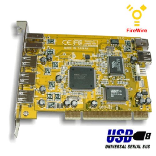 TV Ger&auml;te: Typhoon USB2.0- & FireWire-Combocard