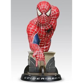 Spider-Man 3 Action Figure - Spider-Man Mini-Bust - Front View Spider-Man 3 Action Figure - Spider-Man Mini-Bust - Front View
