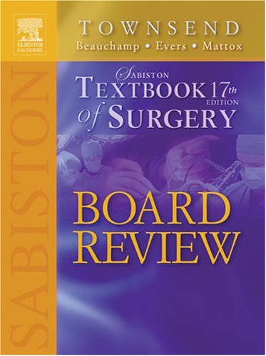 Click here to buy Sabiston Textbook of Surgery Board Review by Saunders.