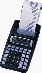 Camcorder: CITIZEN dr.Tischrechner CX77BIIIWB