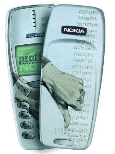 Festplatten: SBM Original NOKIA 3310/330 Airbrush Geh�use Motiv: School