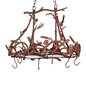 Pine Grove 2-Light Pot Rack by 