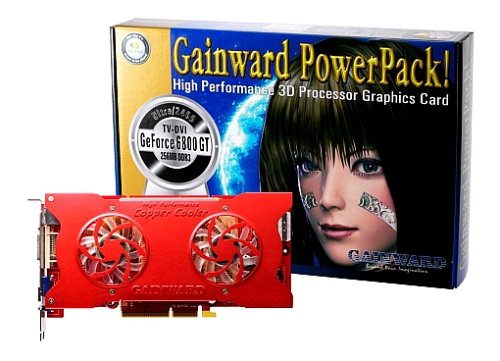 Handys ohne Vertrag: Gainward Ultra/2400 NVidia GeForce 6800 GT, 256MB, DVI Grafikkarte (Retail)