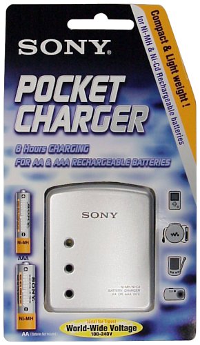 Festplatten: Sony BCG-34 HNLB Schnell-Ladeger�t f�r 2 Ni-Cd oder Ni-MH Zellen
