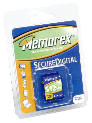 MP3 Player: Memorex Secure Digital (SD) 512MB Speicherkarte