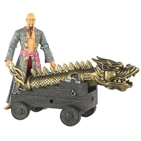 Pirates Of The Carribean 3: Deluxe Sao Feng with Empress Dragon Cannon and Singapore Pirate Weapons