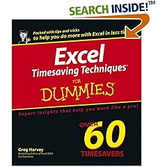 Excel Timesaving Techniques For Dummies For Dummies Computer Tech 