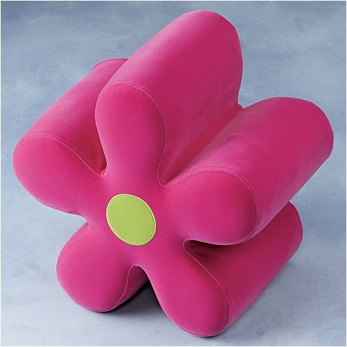 LUMISOURCE CHR-FLOWER FLOWER OTTOMAN