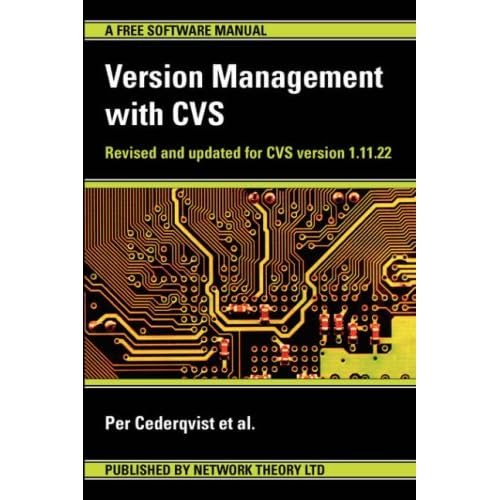 FREE EBOOK OFVersion Management With CVS  DOWNLOAD NOW