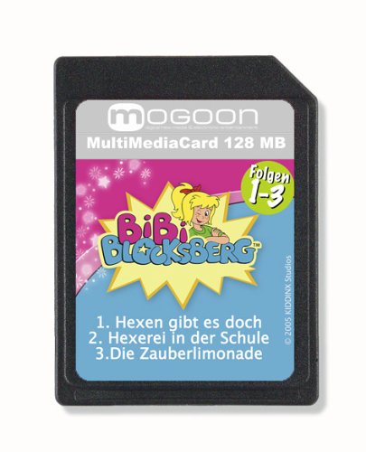 MP3 Player: Mogoon Bibi Blocksberg 1-3 MultiMediaCard 128 MB