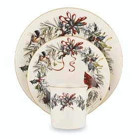 Lenox Winter Greetings 12 Piece Set by Lenox China