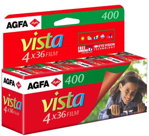 Elektronik und Foto: Agfa Vista 400 135-36 MP4 TKF NEW Film