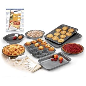 Baker's Secret and Ekco 26-Piece Bakeware Set by Bakeware Sets