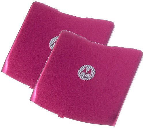 MP3 Player: Motorola RAZR V3 Pink Oberschale Akkufachdeckel Cover