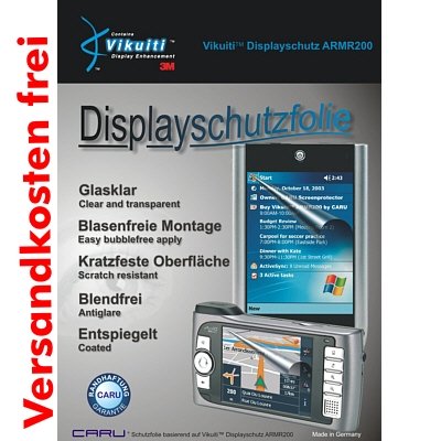 Verst&auml;rker und Receiver: Vikuiti (TM) ARMR200 Displayschutz kratzfest, entspiegelt, blendfrei, 2,8 inch