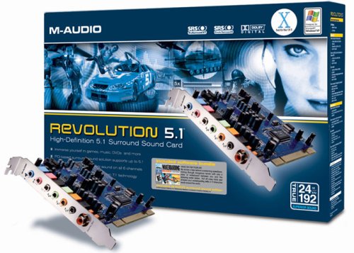 Speicherkarten: Revolution 5.1 PCI-Audio-Interface