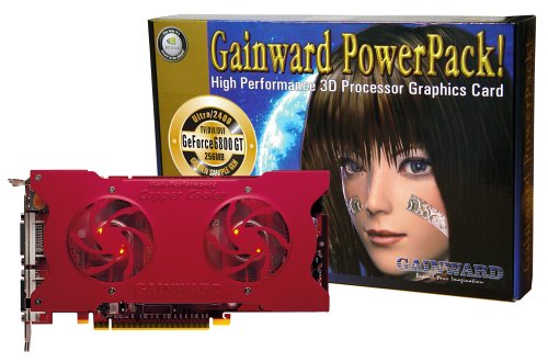 Handys ohne Vertrag: Gainward Ultra/2400 NVidia GeForce 6800 GT Golden Saple 256MB Grafikkarte Retail