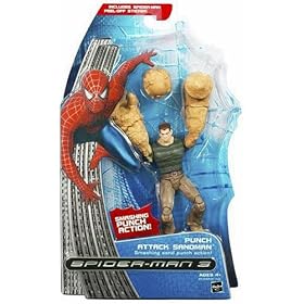Spider-man 3 Action Figure - Punch Attack Sandman Spider-man 3 Action Figure - Punch Attack Sandman