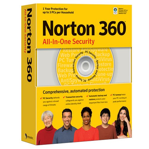Norton 360 All-In-One Internet Security+ Antivirus 3PCs