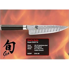 Shun Classic 8-Inch Chef's Knife with Scallops by Shun