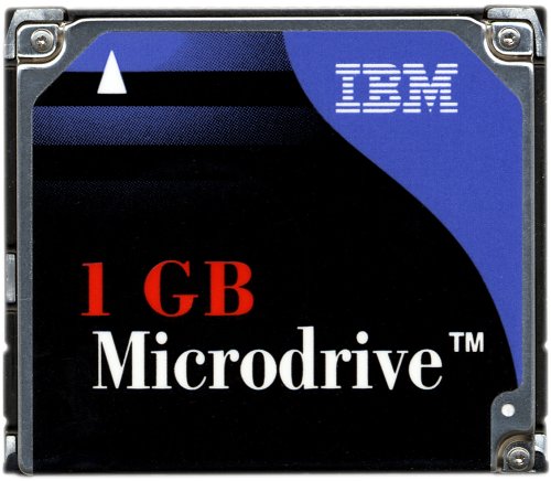 Navigationssysteme: IBM Microdrive 1GB