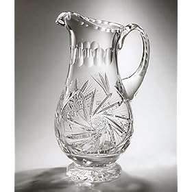 Crystal Pitcher - 1.5 quarts - Pinwheel by 