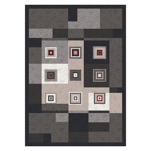 Stainmaster® Bloques Rug - Ebony (7