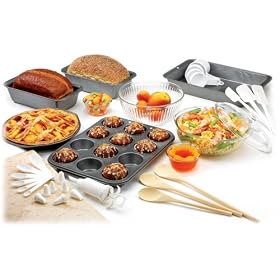 Baker's Secret and Pyrex Combo 40-Piece Bakeware Set by Bakeware Sets