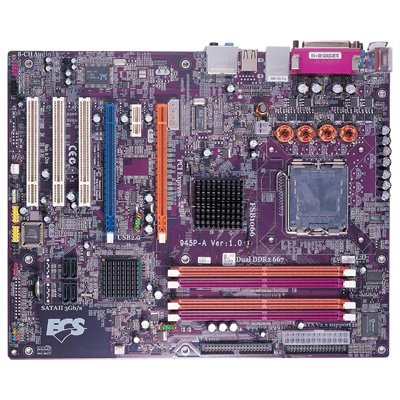 Drucker: ECS ELITEGROUP 945P-A 945P ATX Sockel S775 Mainboard