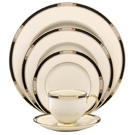 Lenox Hancock Fine China 5-Piece Place Setting, Service for 1 by Lenox