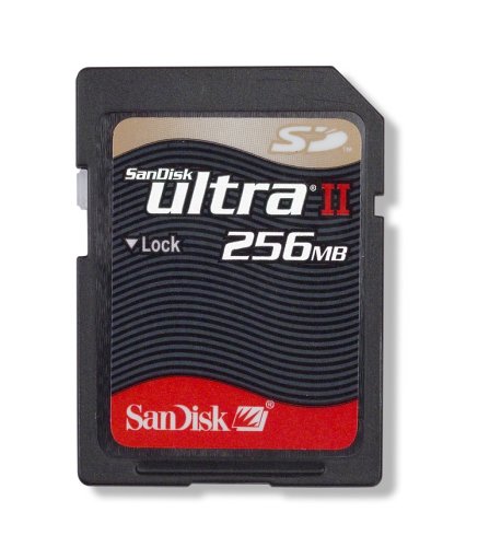 Festplatten: Sandisk Ultra II SD 256.0 MB SecureDigital Card