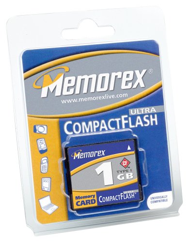 MP3 Player: Memorex CompactFlash (CF) 1GB Ultra Speicherkarte
